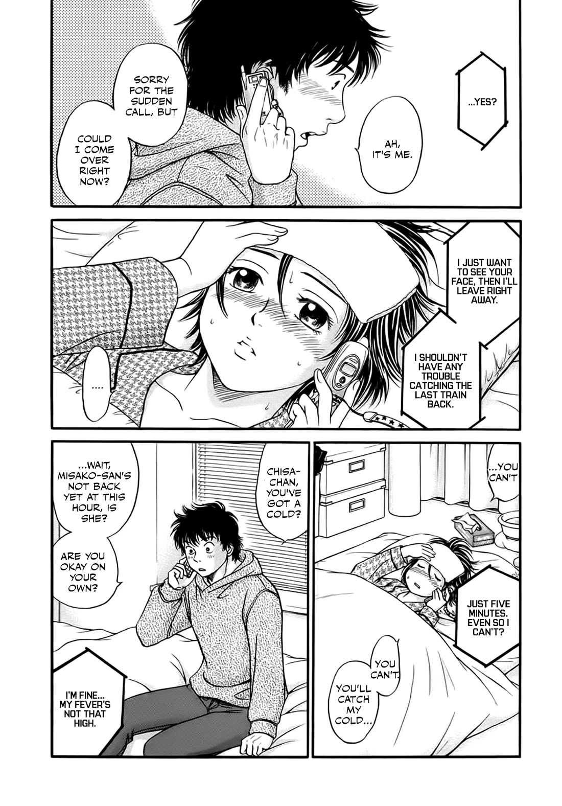 Chisa x Pon Chapter 40 page 25 - Chapter 40: The warmest, most peaceful feeling