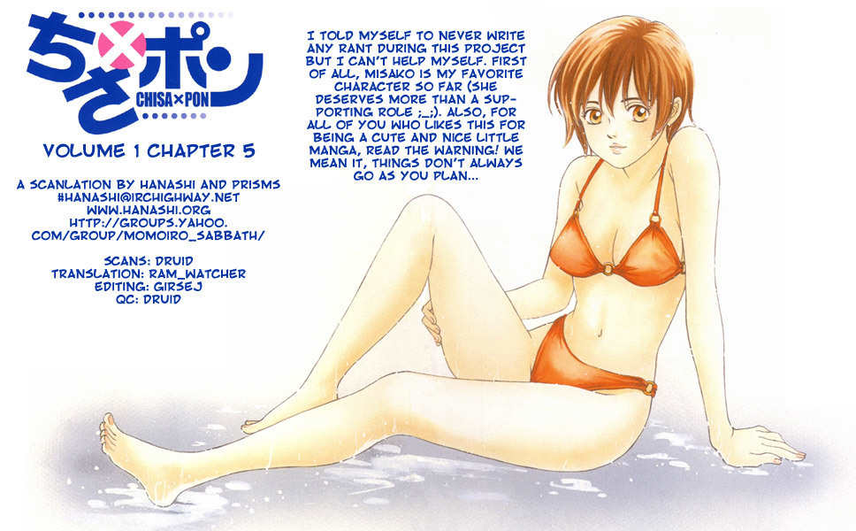 Chisa x Pon Chapter 5 page 36 - Chapter 5: Warm, and So Soft that it Feels Like It'd Melt