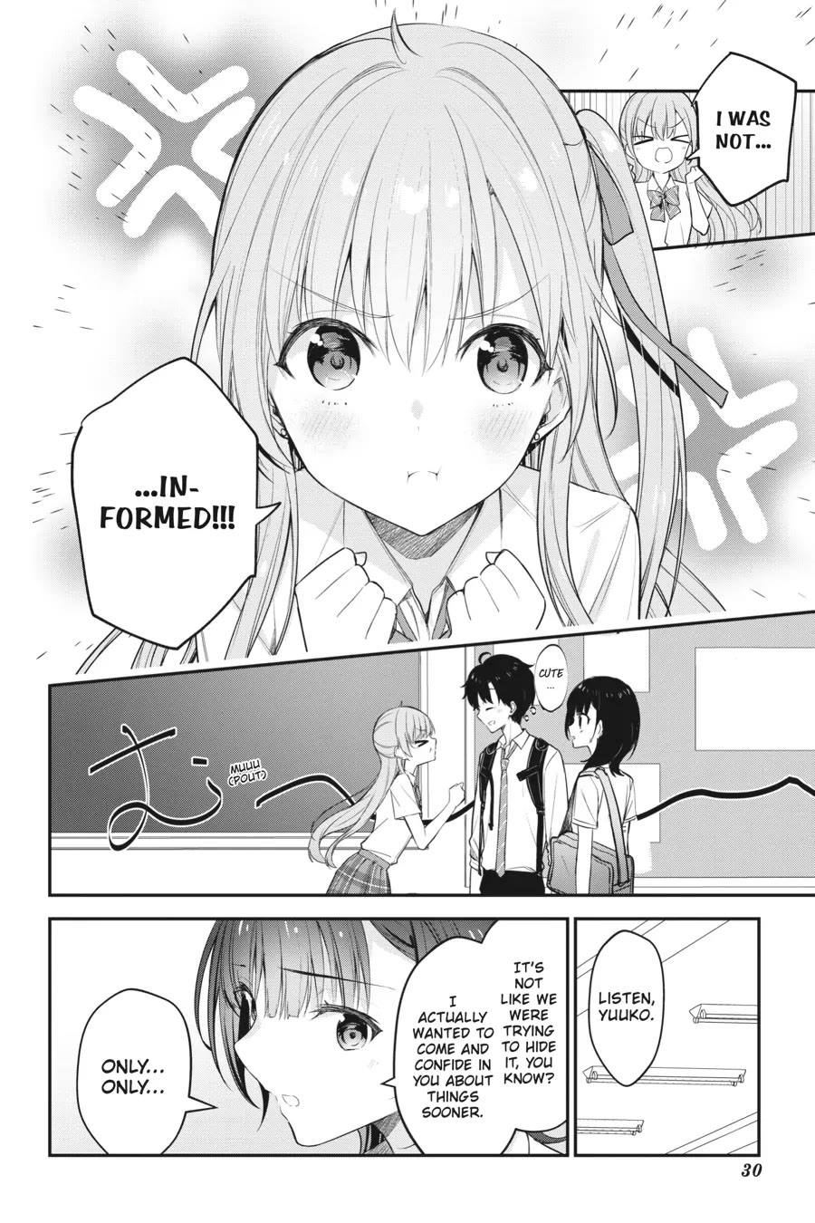 Chitose-kun is Inside a Ramune Bottle Chapter 17 page 30 - Chapter 17