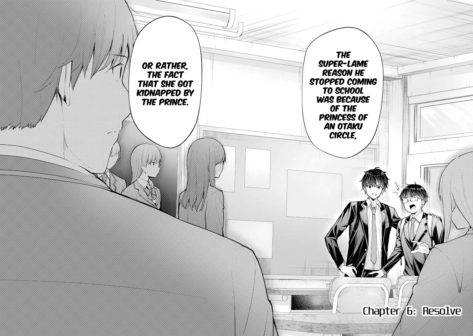 Chitose-kun is Inside a Ramune Bottle Chapter 6 page 2 - Chapter 6: Resolve