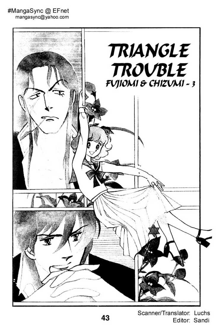 Chizumi and Fujiomi Chapter 3 page 1 - Chapter 3 : Triangle Trouble