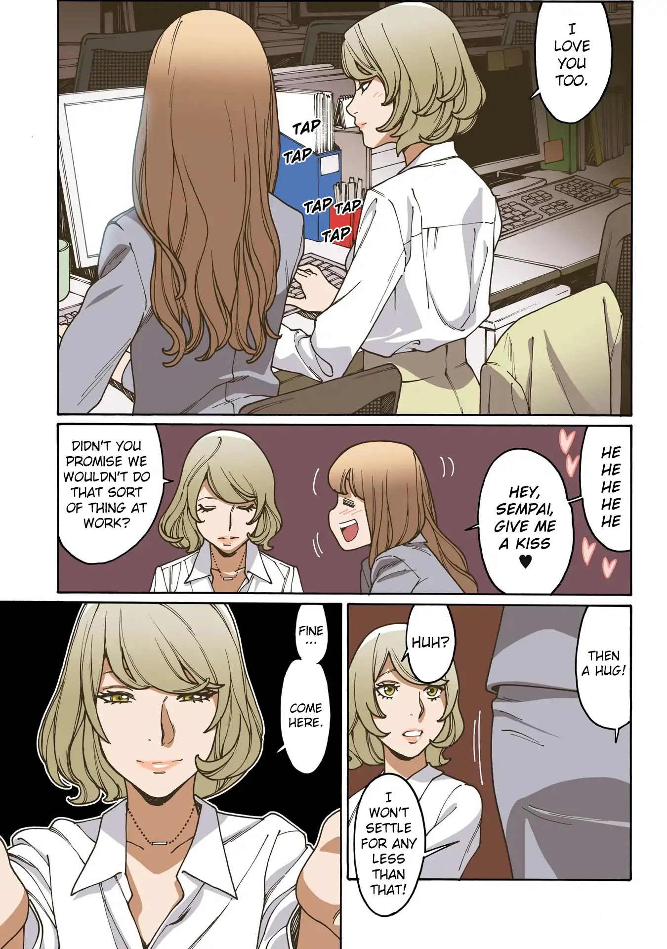 Chocolat Company Women Yuri Anthology Chapter 3 page 3 - Chapter 3: Our night together (Kishi Torajirou)