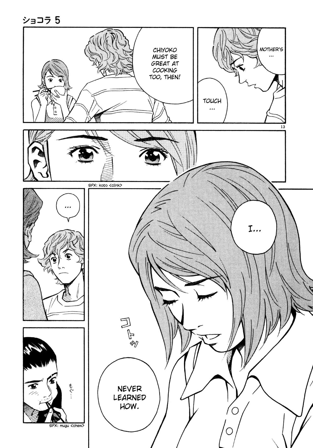 Chocolat (KUBONOUCHI Eisaku) Chapter 5.7 page 14 - Vol.5 Chapter 7: Being frank comes first right?