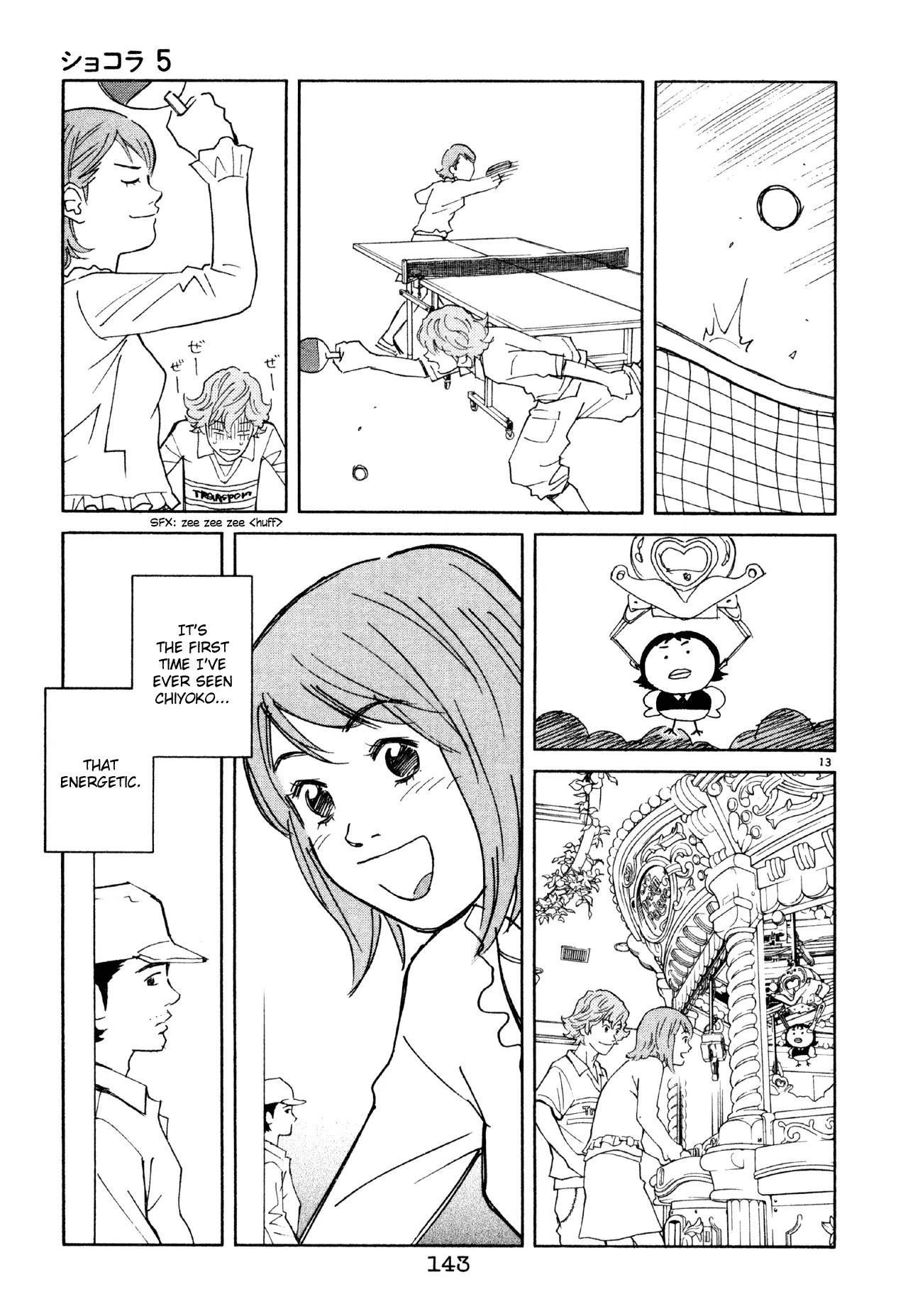 Chocolat (KUBONOUCHI Eisaku) Chapter 5.8 page 14 - Vol.5 Chapter 8: That's pretty tough!