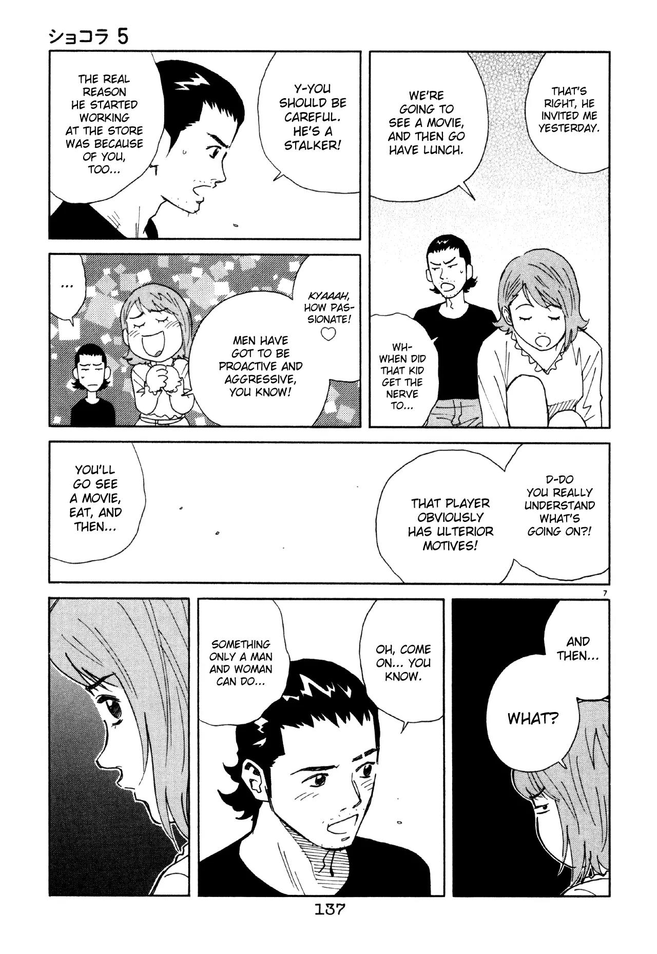 Chocolat (KUBONOUCHI Eisaku) Chapter 5.8 page 8 - Vol.5 Chapter 8: That's pretty tough!