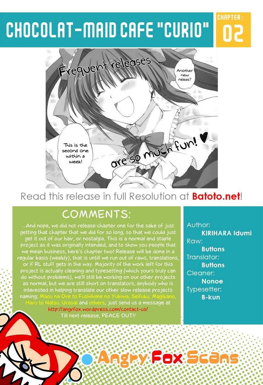 Chocolat - Maid Cafe "Curio" Chapter 2 page 26 - Chapter 2 : Kanako's Memories