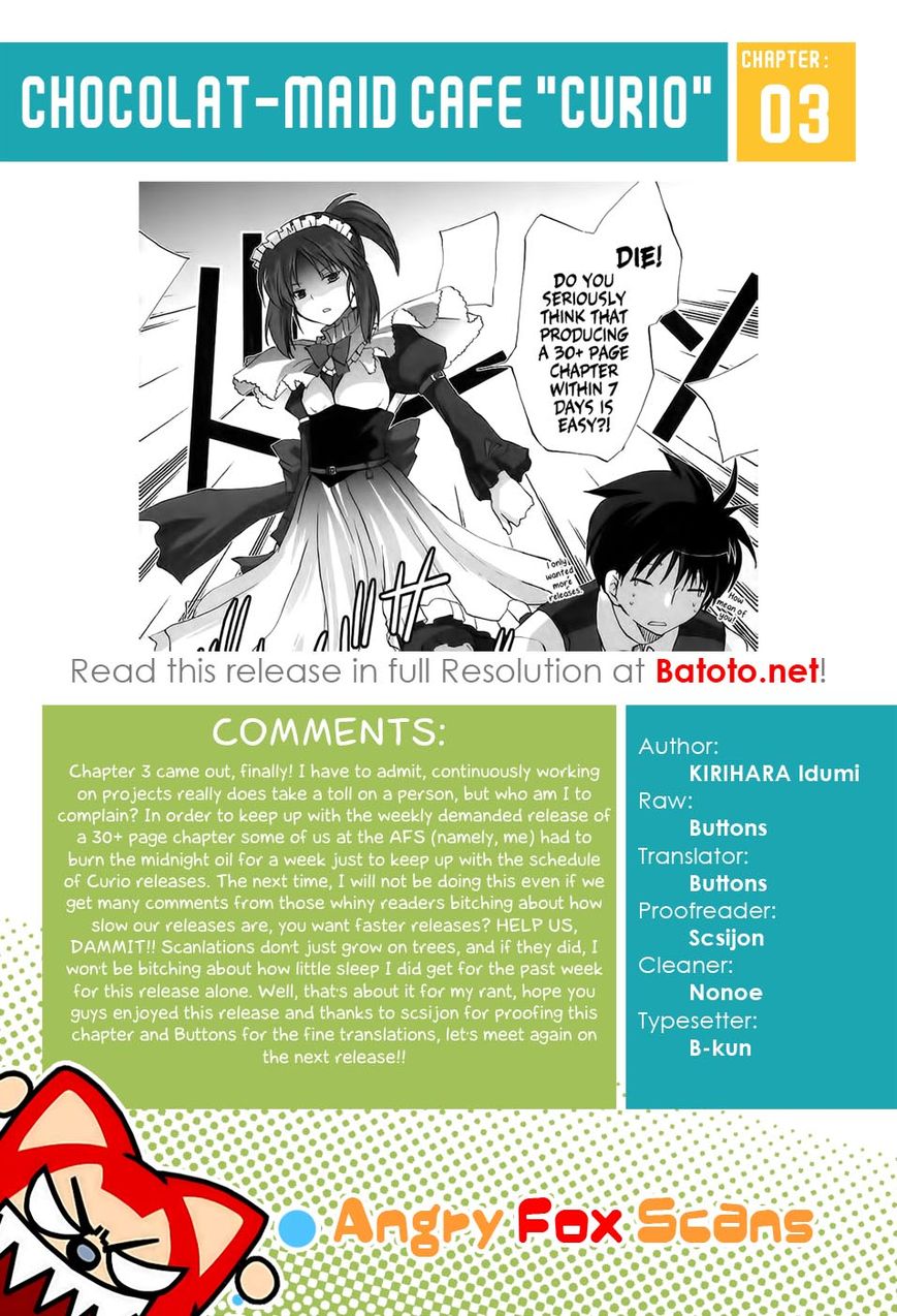 Chocolat - Maid Cafe "Curio" Chapter 3 page 32 - Chapter 3 : Midori's Thoughts