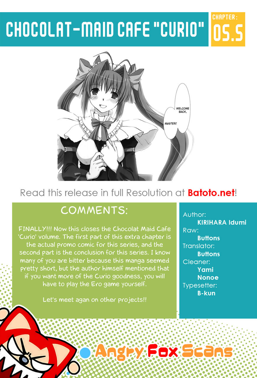 Chocolat - Maid Cafe "Curio" Chapter 5.5 page 24 - Chapter 5.5 : Extra