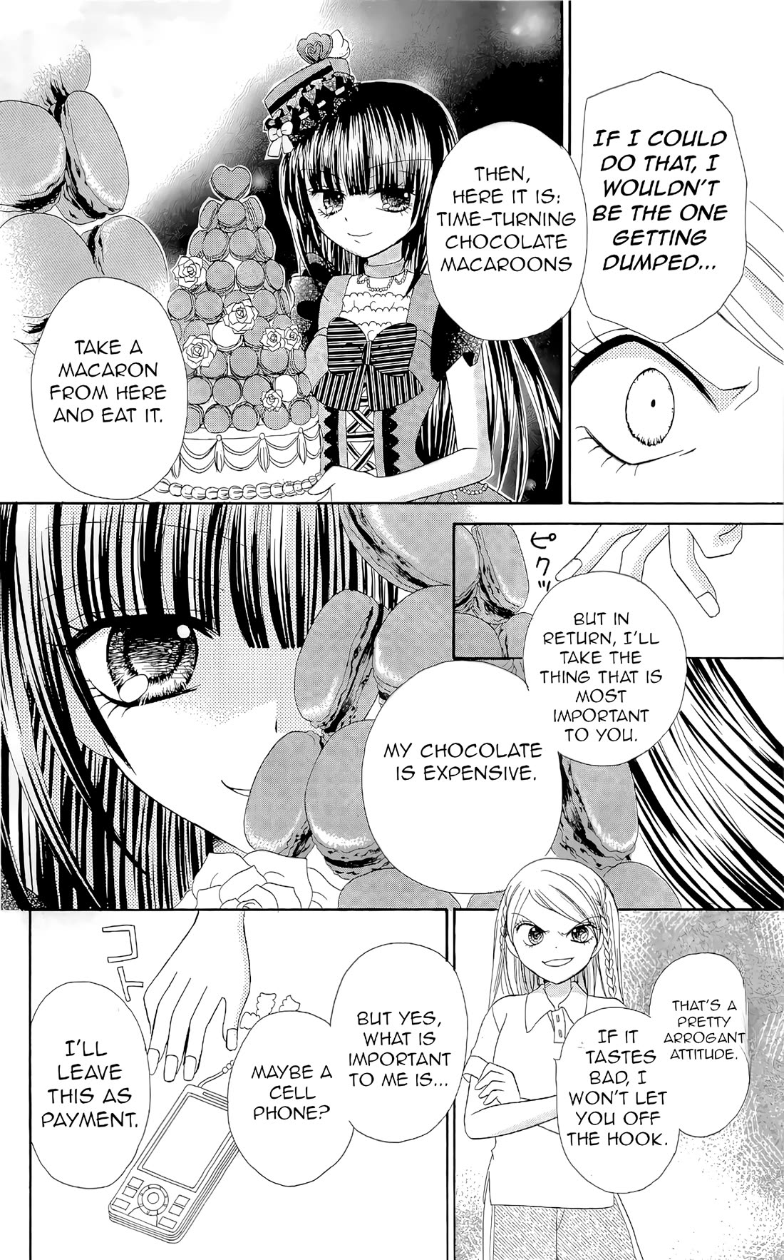Chocolat no Mahou Chapter 7 page 23 - Chapter 7: Chocolate Macaroons Frozen Time