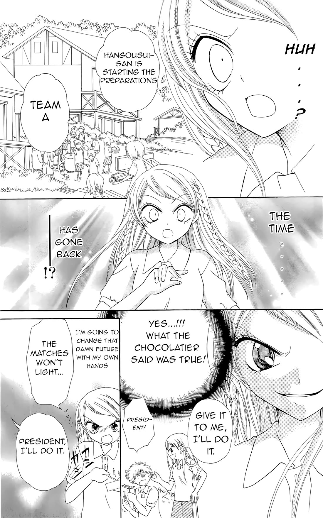 Chocolat no Mahou Chapter 7 page 28 - Chapter 7: Chocolate Macaroons Frozen Time