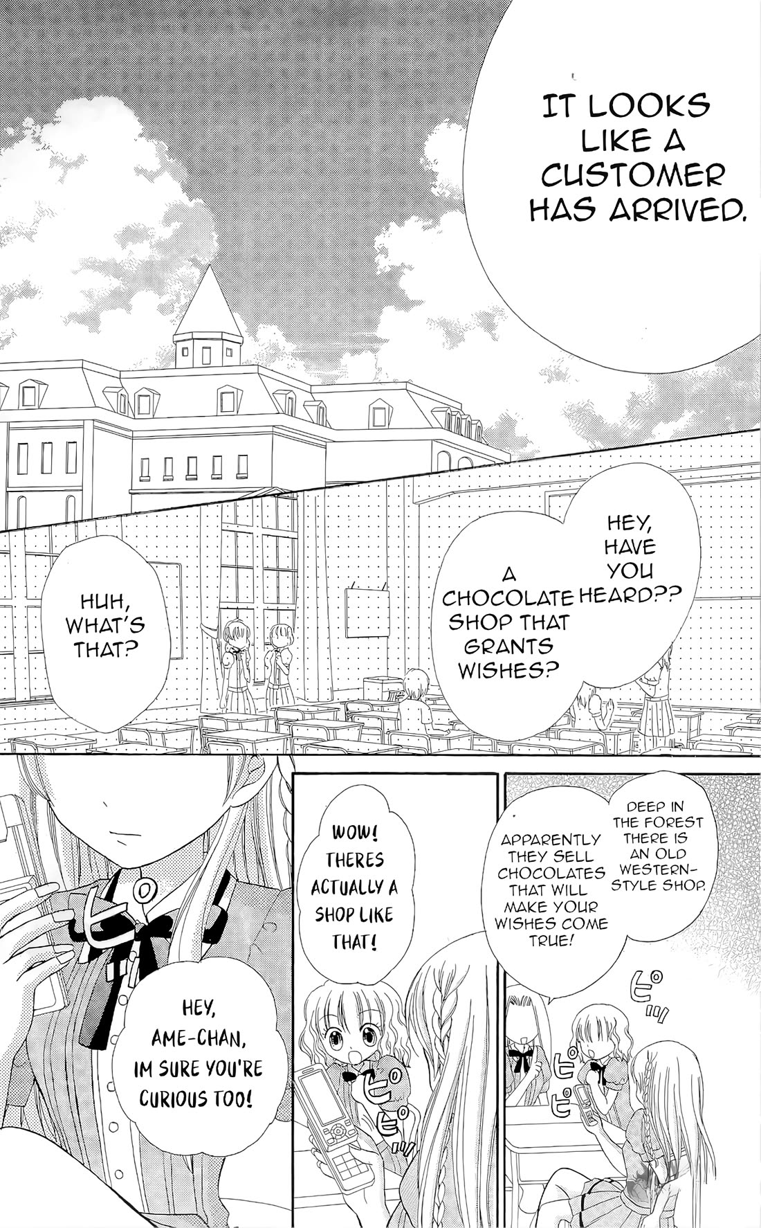 Chocolat no Mahou Chapter 7 page 3 - Chapter 7: Chocolate Macaroons Frozen Time