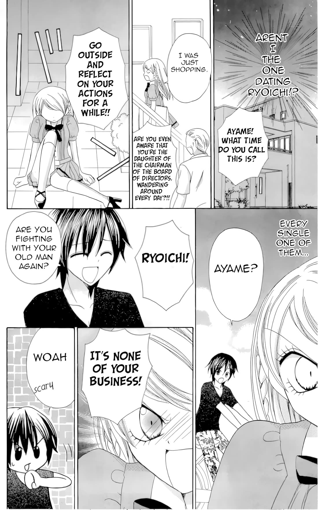 Chocolat no Mahou Chapter 7 page 9 - Chapter 7: Chocolate Macaroons Frozen Time