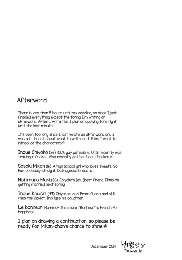 Chocolat Orange Chapter 1 page 23 - Chapter 1