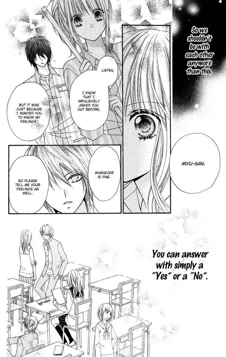 Chocolate Cosmos Chapter 8.5 page 19 - Chapter 8.5 : Extra - Yes or Kiss