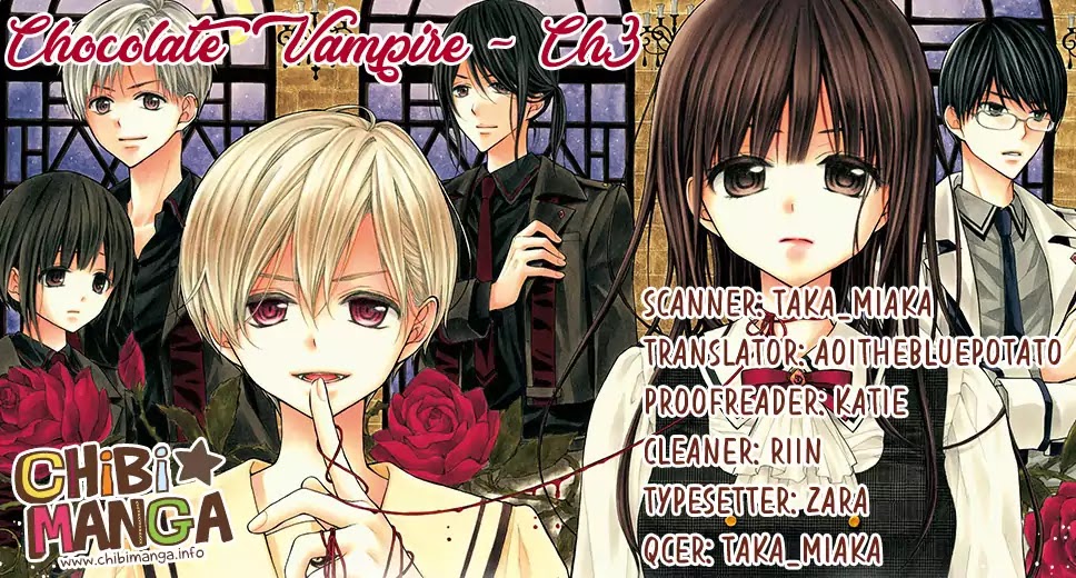 Chocolate Vampire Chapter 3 page 1 - Chapter 3