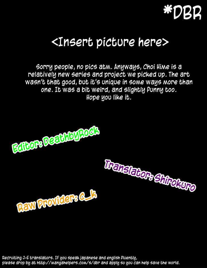 Choi Hime Chapter 1 page 1 - Chapter 1 : 1st Tale: The Girl in Shackles