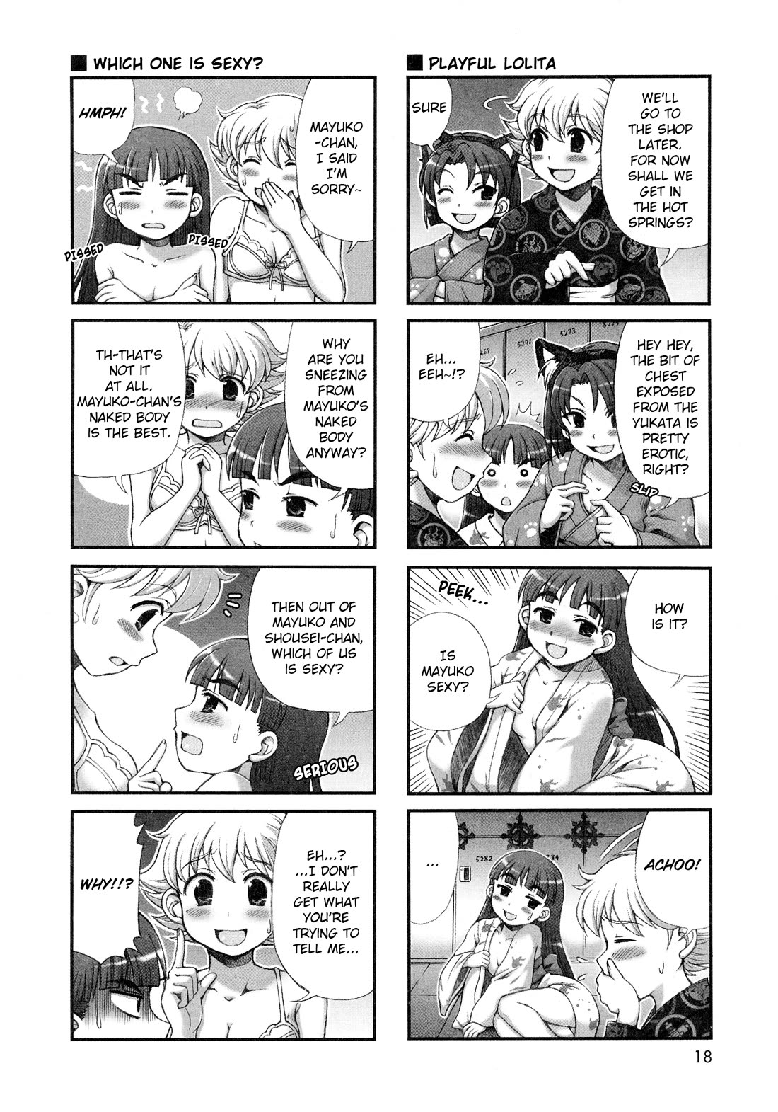 Choir! Chapter 32 page 6 - Chapter 32: Ooedo Onsen Travelogue Former Part