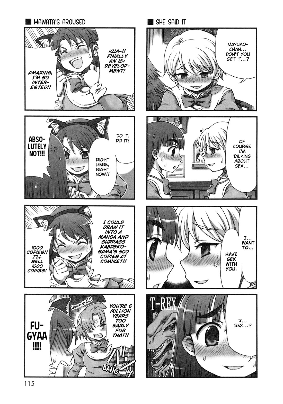 Choir! Chapter 45 page 3 - Chapter 45: Shirayuki ☆ The Strongest -WARNING!!- [END]