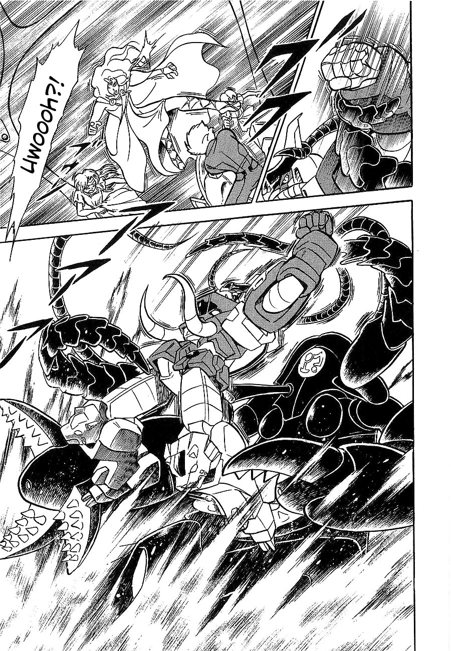 Chojuu Kishin Dancouga Burn Chapter 3.2 page 36 - Chapter 3 v2 : The Man Who Laughed
