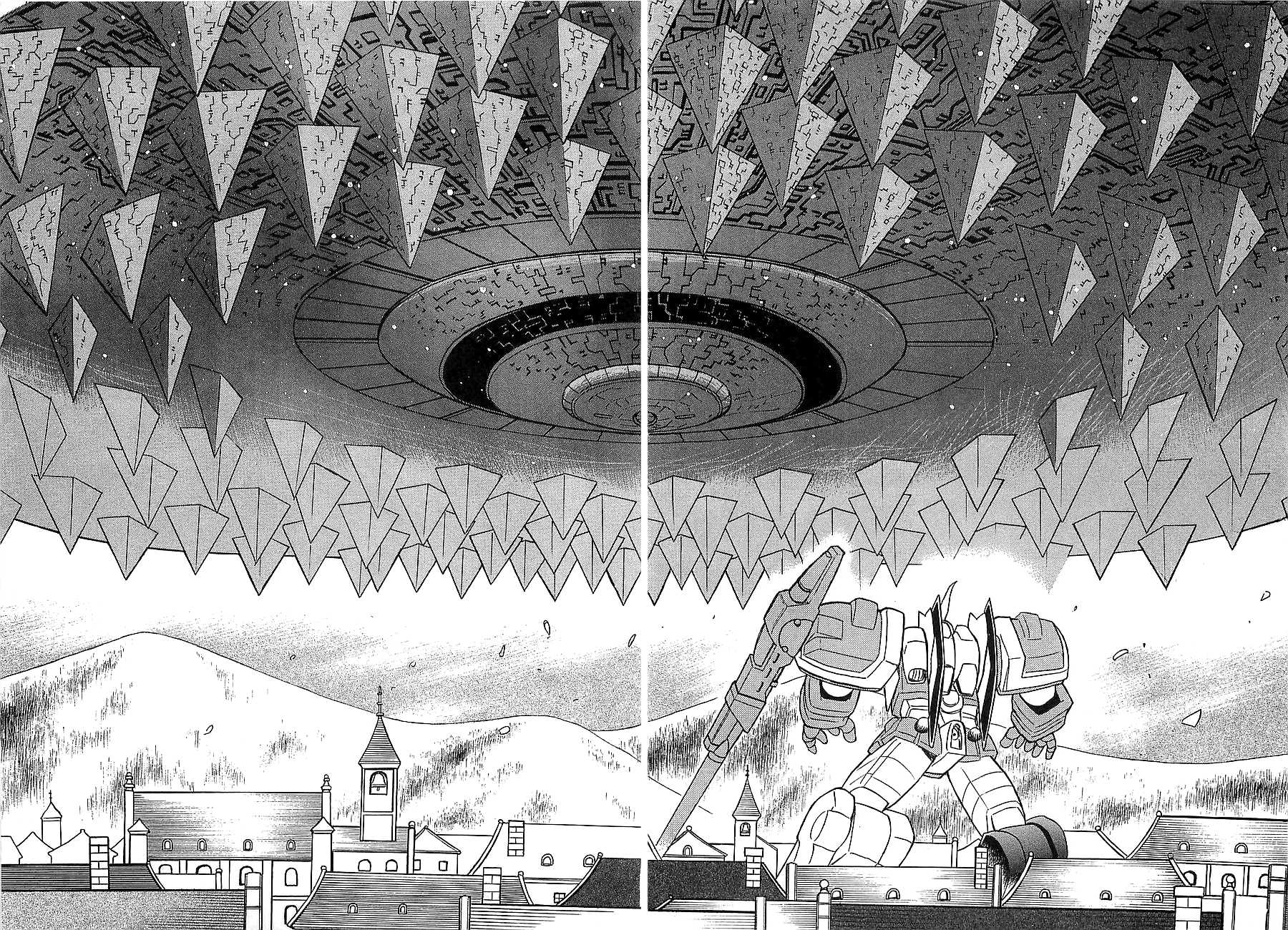 Chojuu Kishin Dancouga Burn Chapter 6.2 page 20 - Chapter 6 v2 : The Wrecked Town