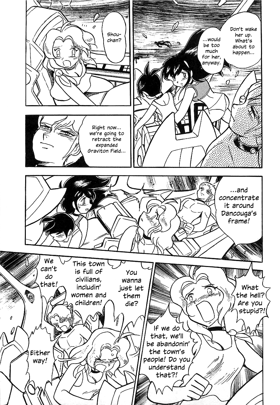 Chojuu Kishin Dancouga Burn Chapter 6.2 page 28 - Chapter 6 v2 : The Wrecked Town