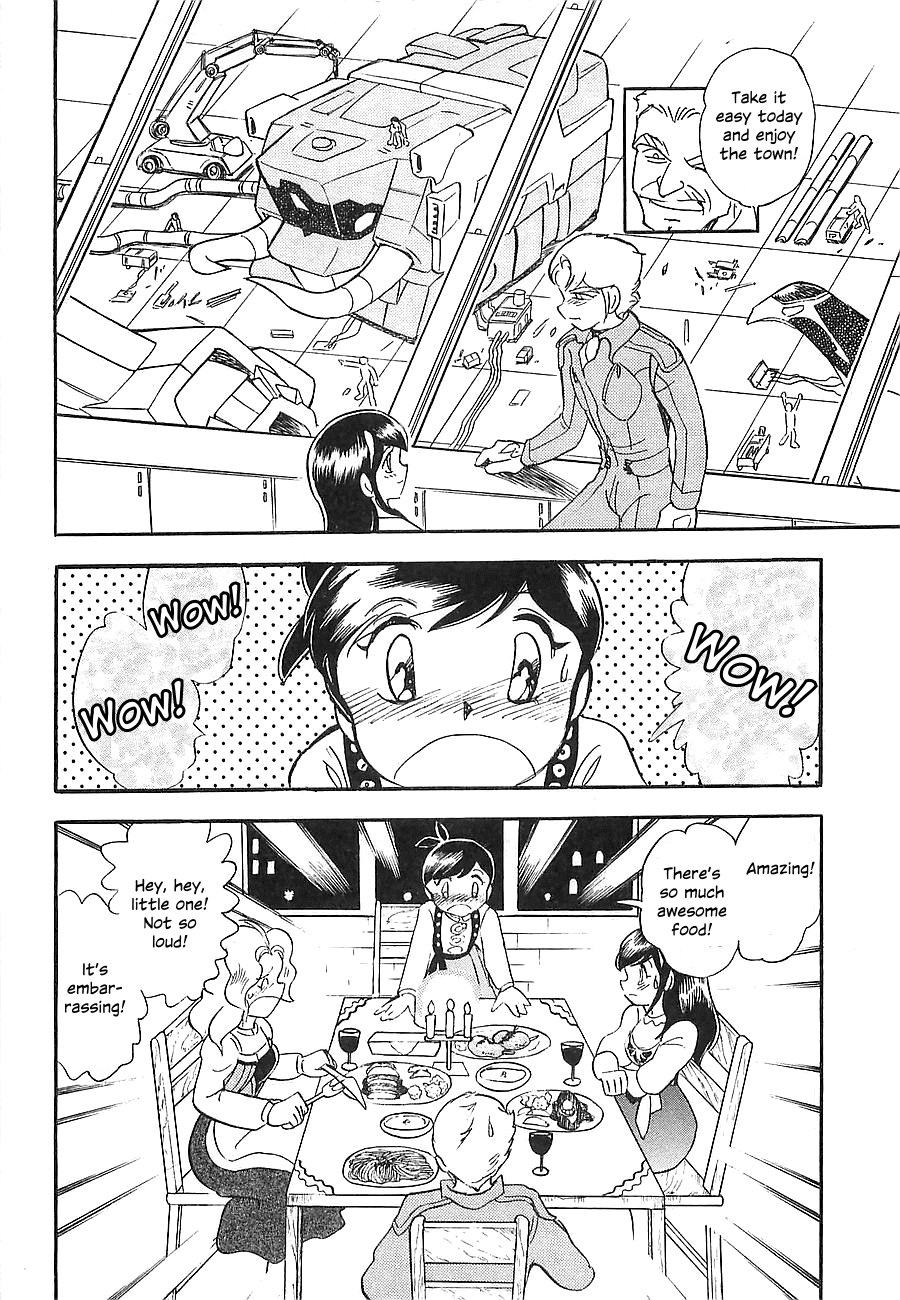 Chojuu Kishin Dancouga Burn Chapter 6.2 page 8 - Chapter 6 v2 : The Wrecked Town