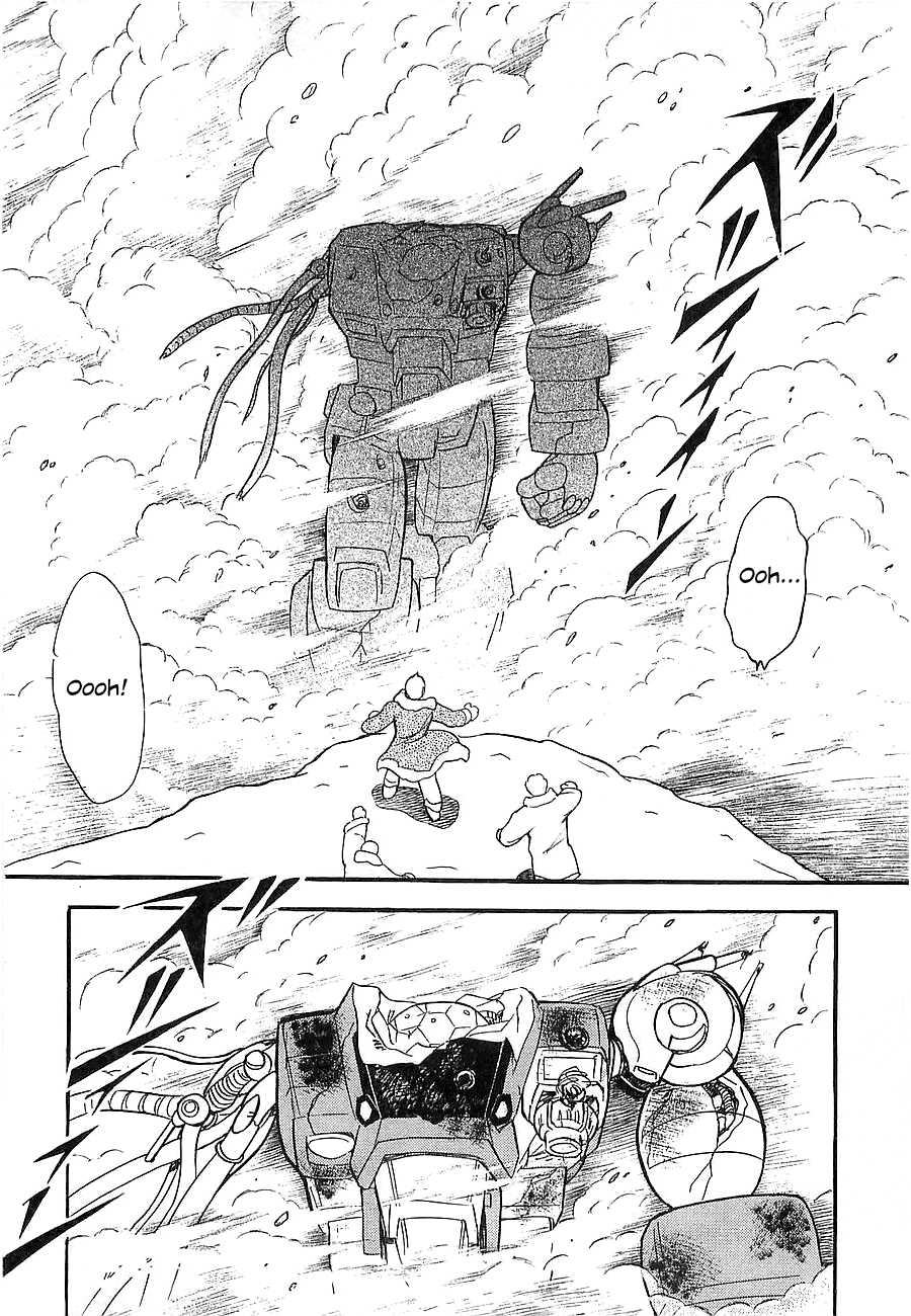 Chojuu Kishin Dancouga Burn Chapter 8.2 page 57 - Chapter 8 v2 : Those Waiting at the End of the Road