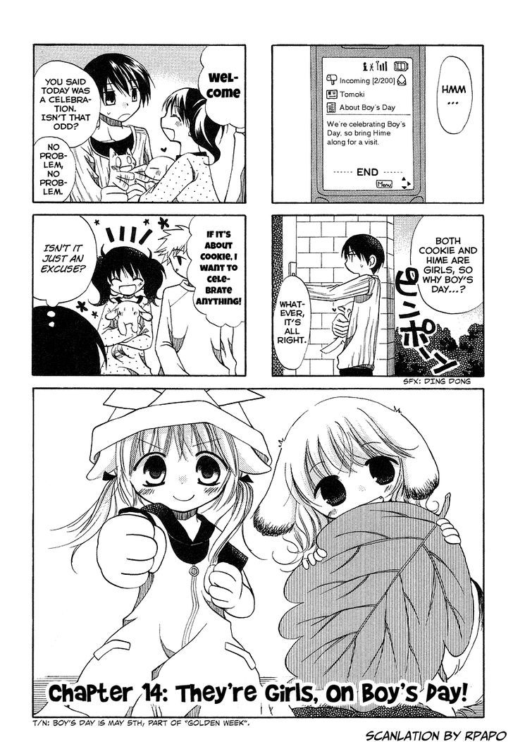 Chokotto Hime Chapter 14 page 1 - Chapter 14 : They're Girls, On Boy's Day