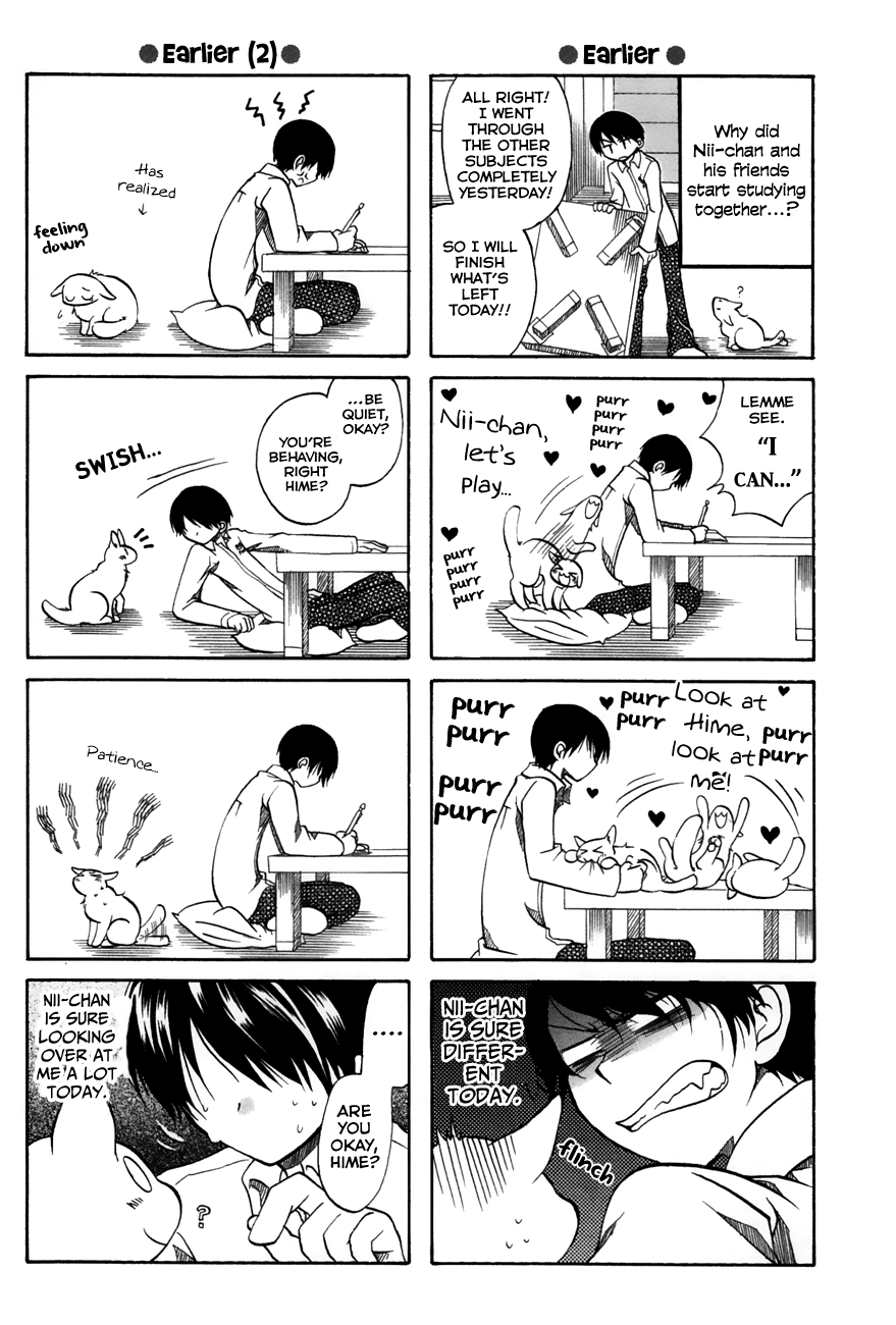 Chokotto Hime Chapter 33 page 2 - Chapter 33: Nii-chan and Friends in Test Mode