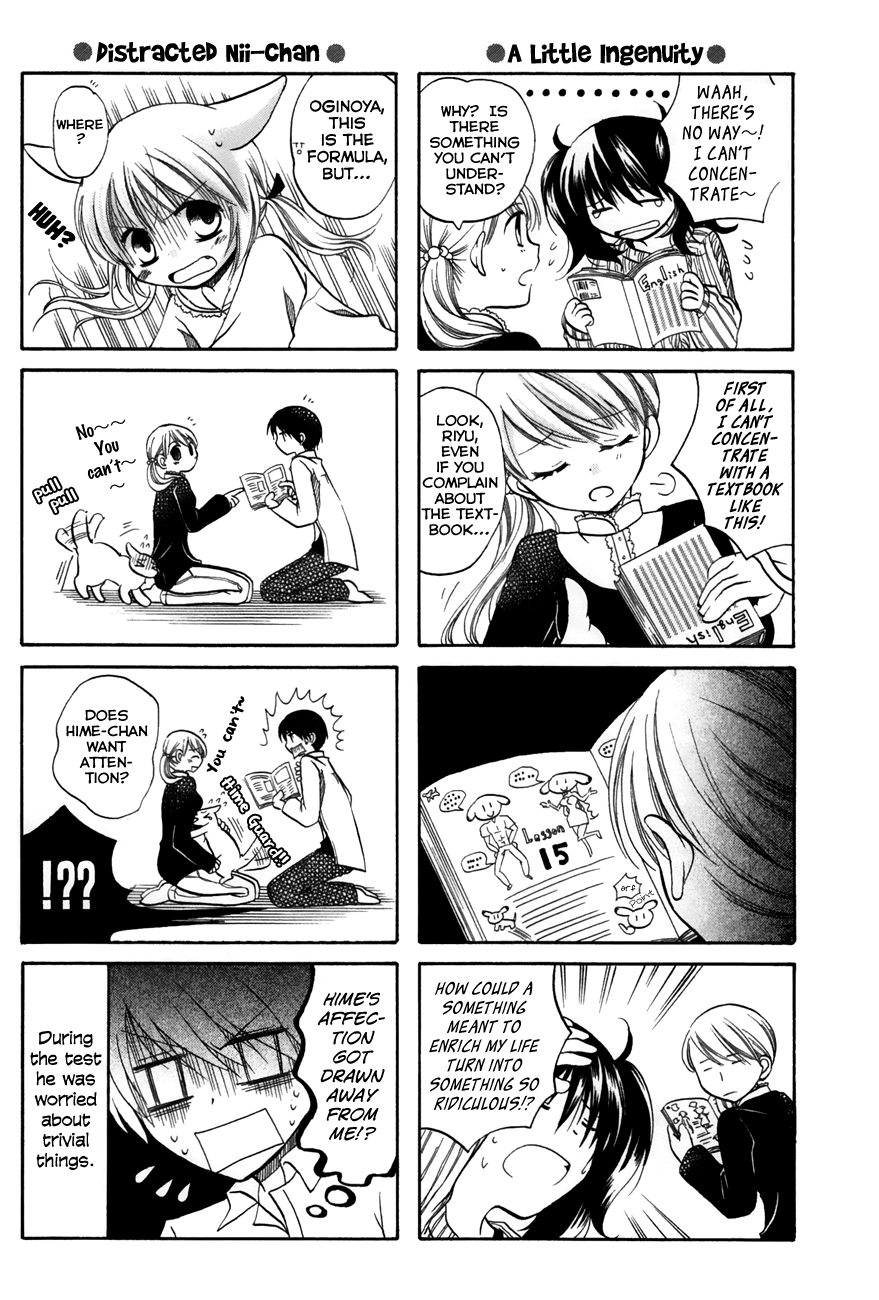 Chokotto Hime Chapter 33 page 6 - Chapter 33: Nii-chan and Friends in Test Mode