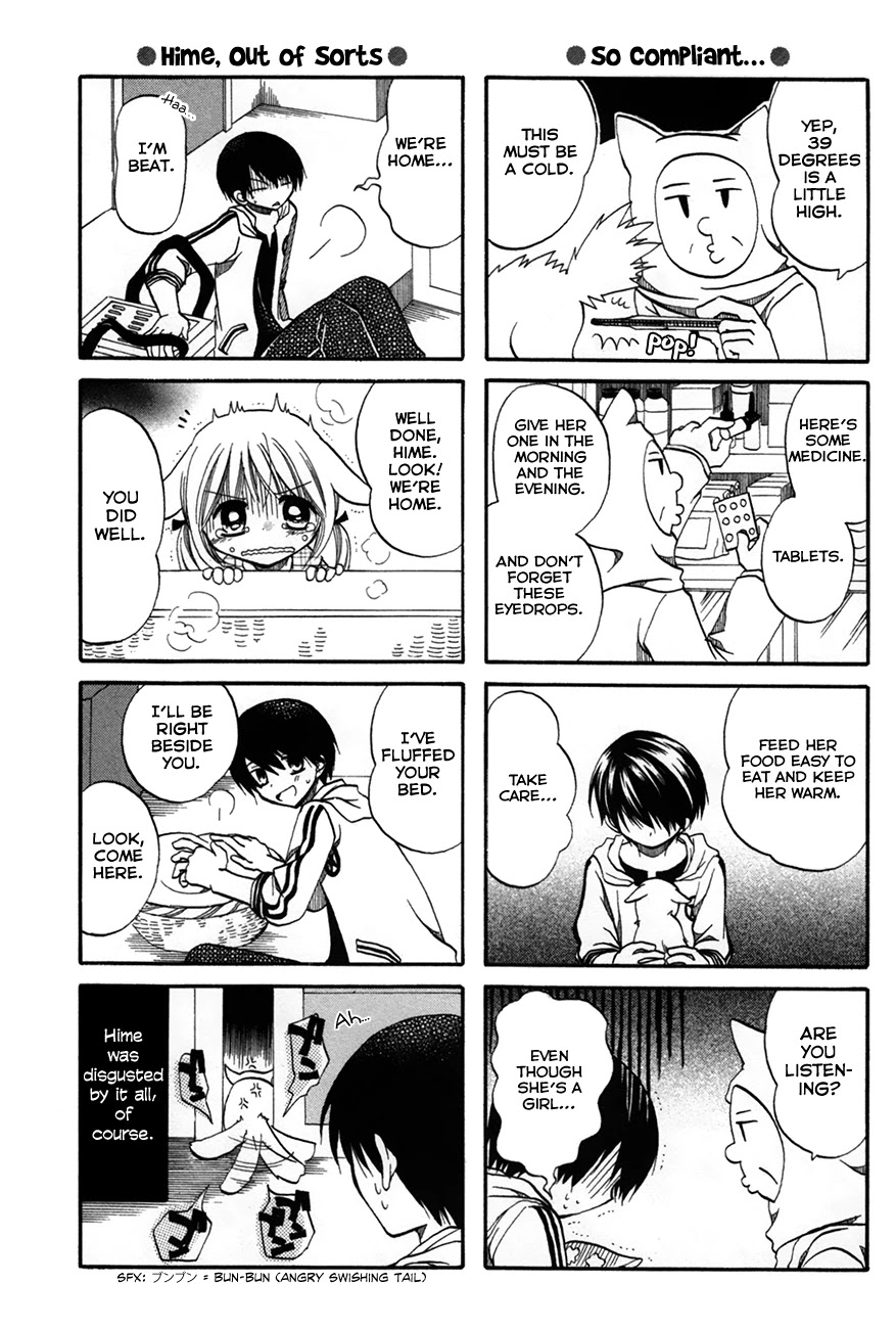 Chokotto Hime Chapter 39 page 7 - Chapter 39: Hime Under the Weather (Pt 1)