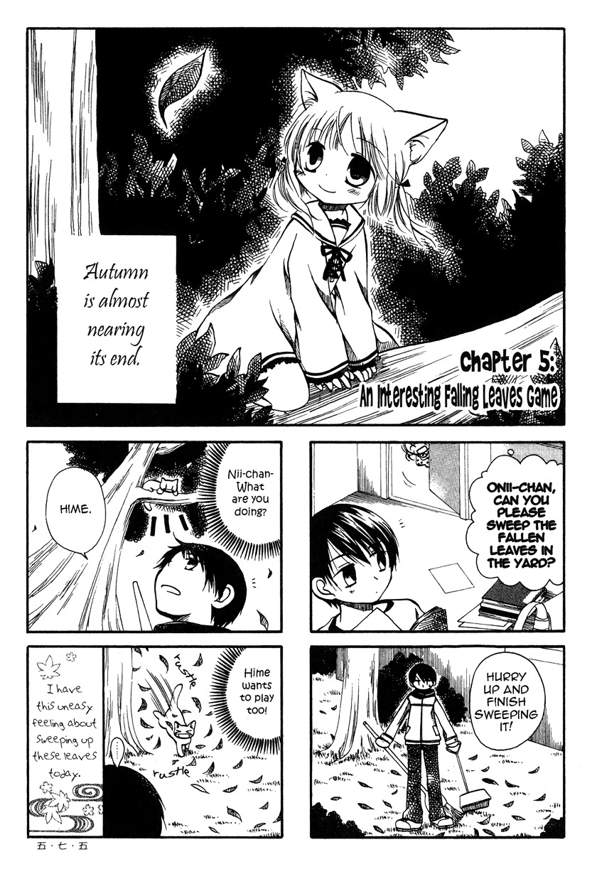 Chokotto Hime Chapter 5 page 1 - Chapter 5 : An Interesting Falling Leaves Game