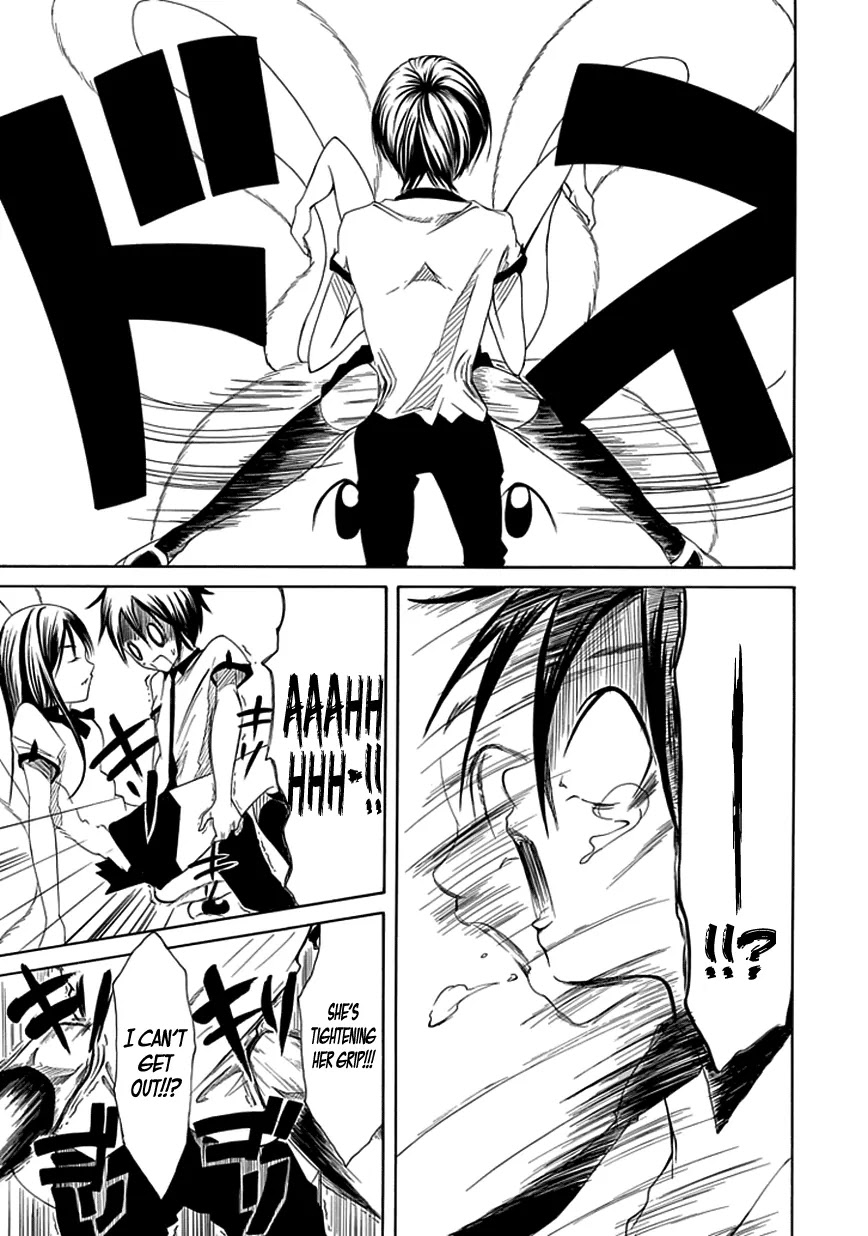 Choku! Chapter 12 page 9 - Chapter 12: Nao, Serika and the Judo Leg Grapple