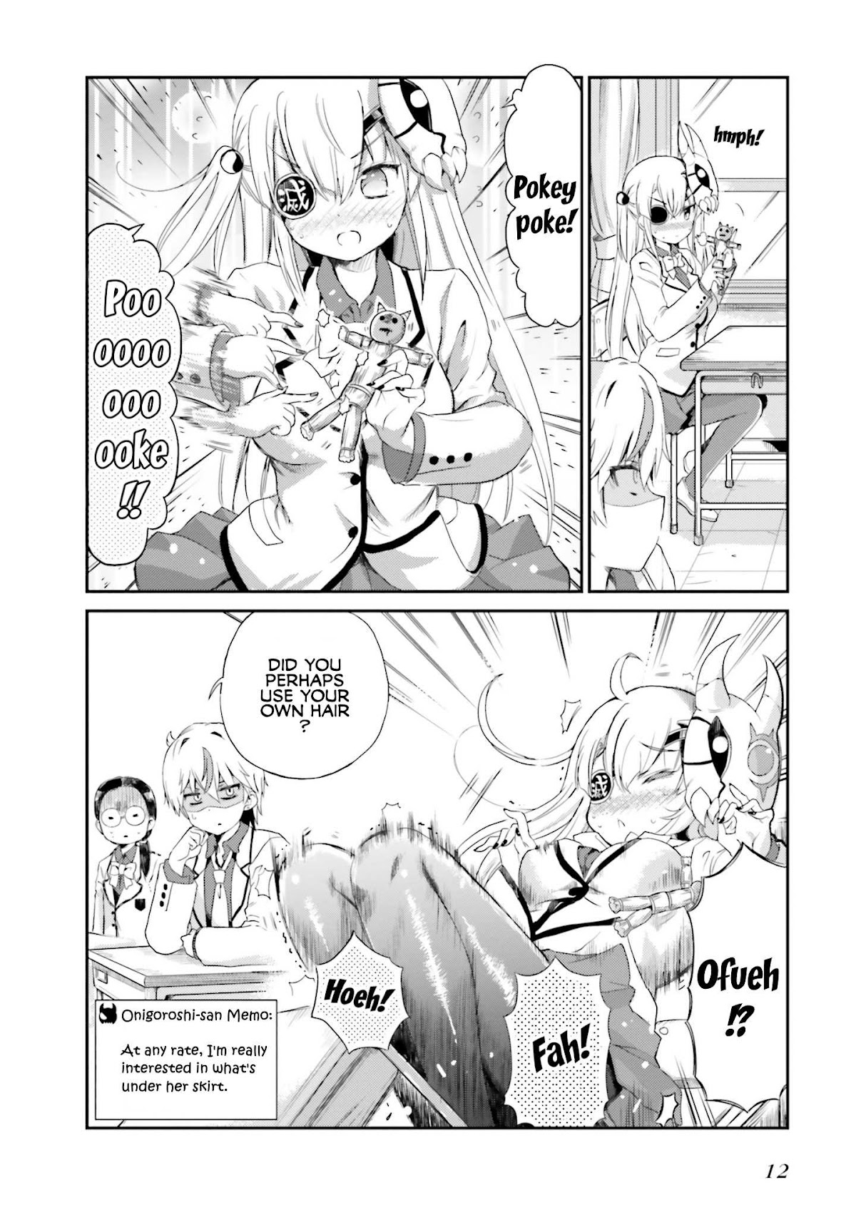 Choroidesuyo Onigoroshi-san! Chapter 1 page 12 - Chapter 1: Onigoroshi-san Who Sits Next to Me