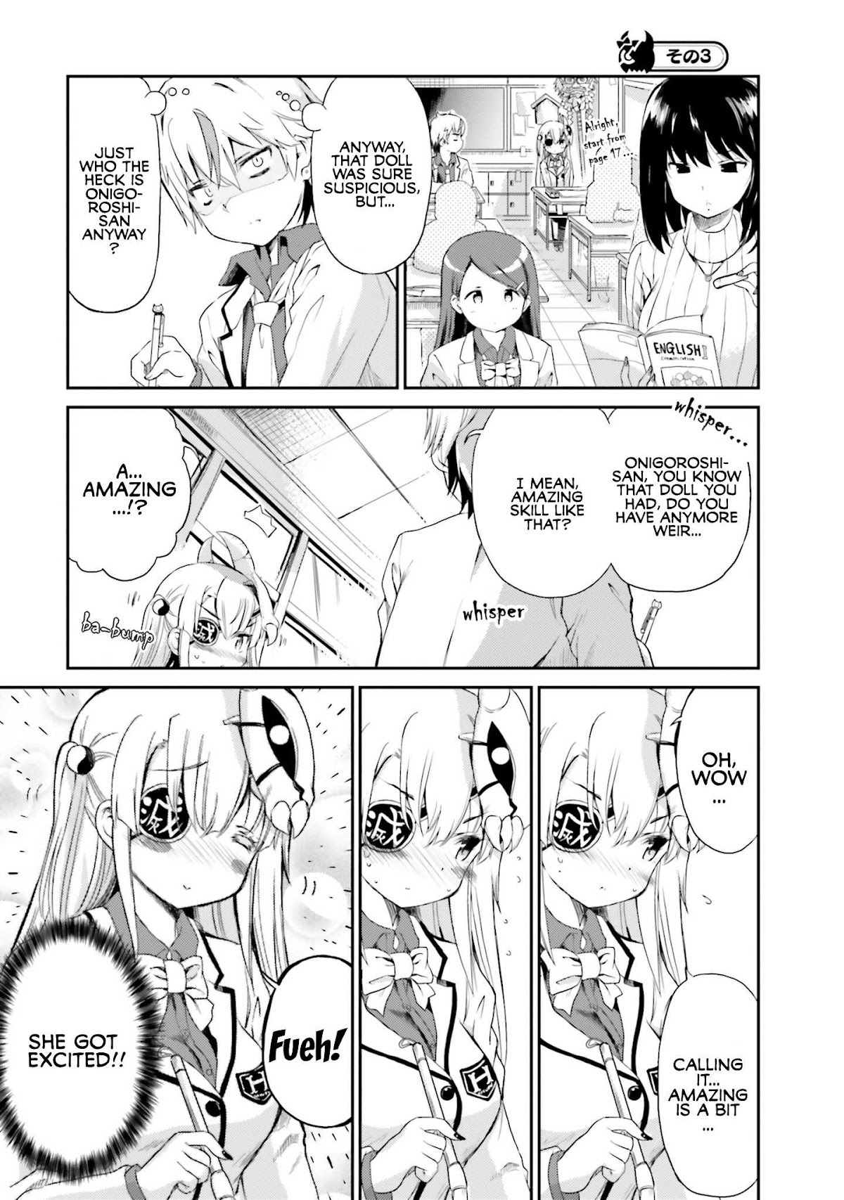 Choroidesuyo Onigoroshi-san! Chapter 1 page 13 - Chapter 1: Onigoroshi-san Who Sits Next to Me
