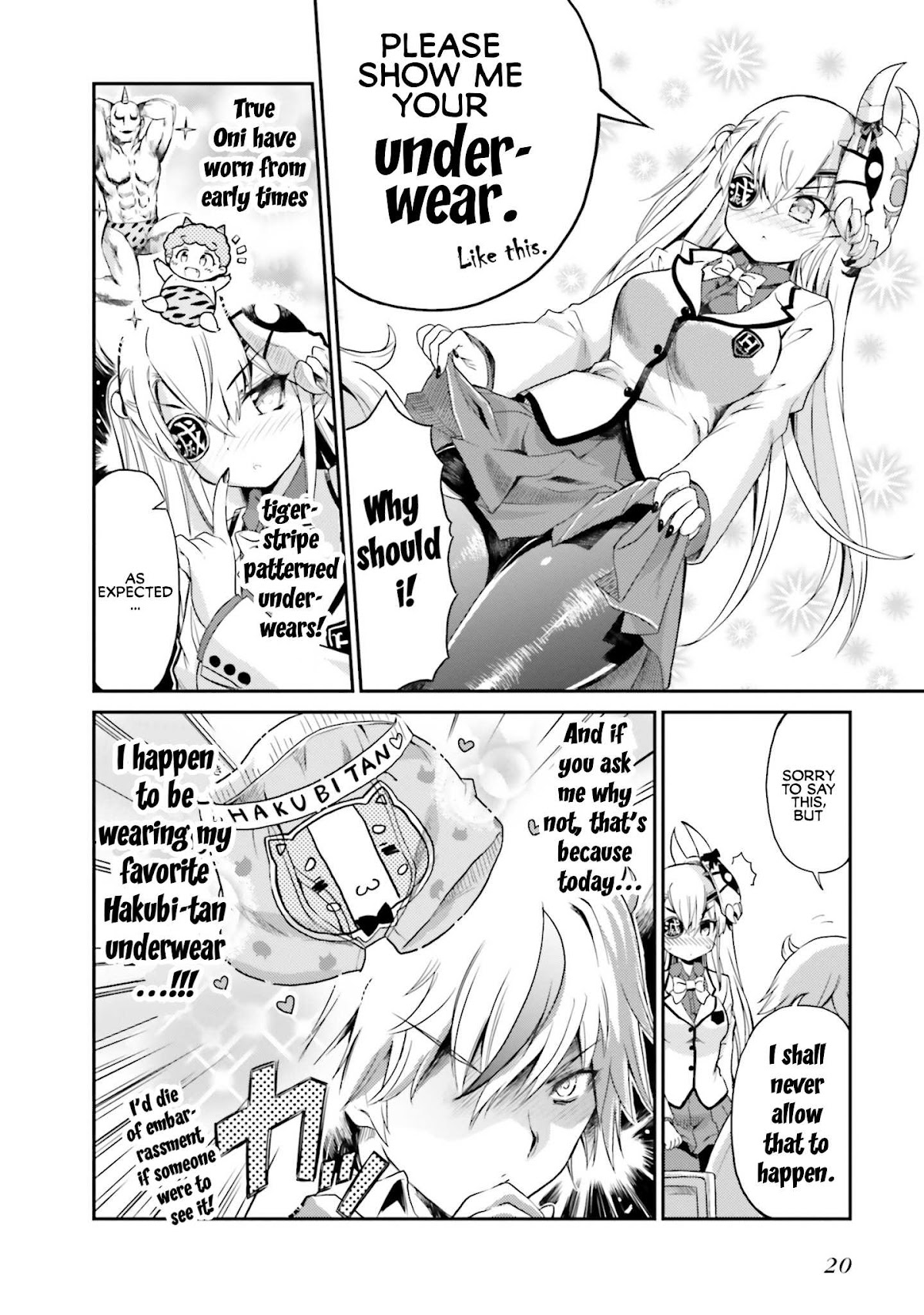 Choroidesuyo Onigoroshi-san! Chapter 1 page 20 - Chapter 1: Onigoroshi-san Who Sits Next to Me