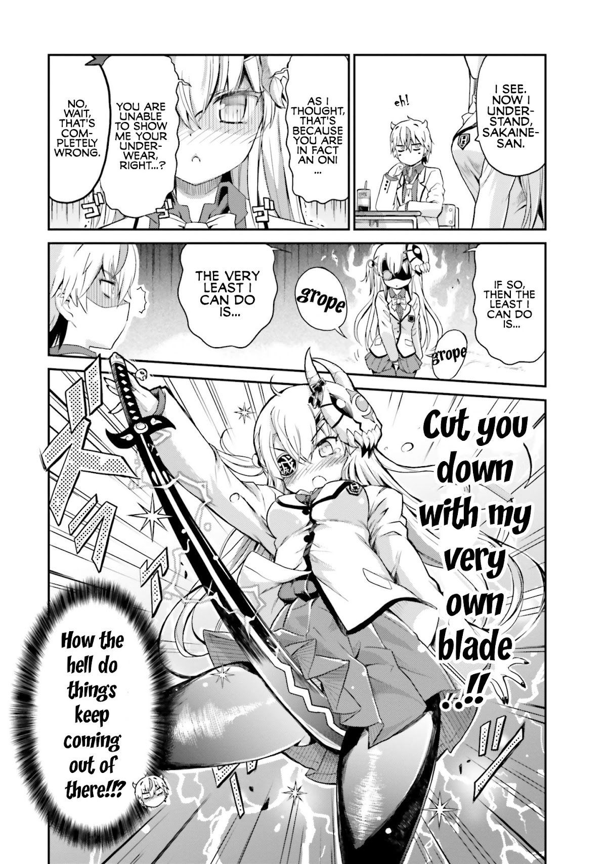 Choroidesuyo Onigoroshi-san! Chapter 1 page 21 - Chapter 1: Onigoroshi-san Who Sits Next to Me