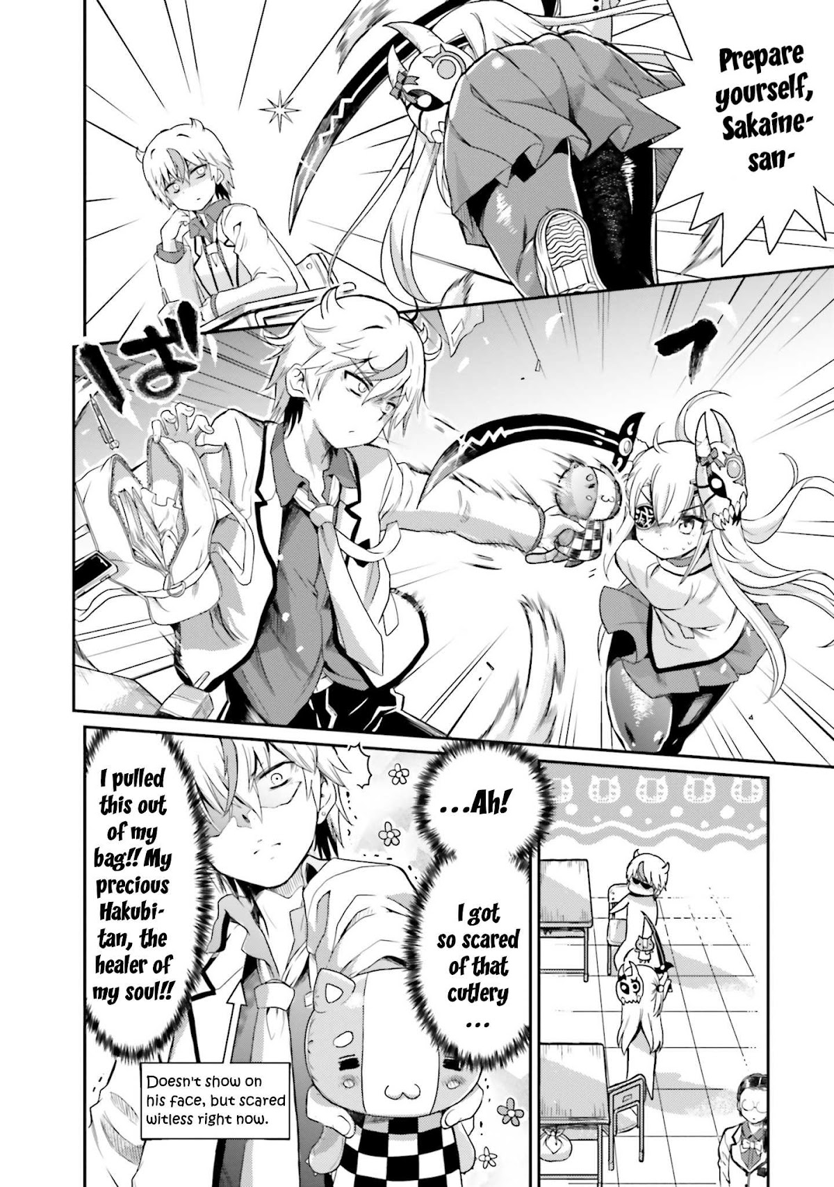 Choroidesuyo Onigoroshi-san! Chapter 1 page 22 - Chapter 1: Onigoroshi-san Who Sits Next to Me