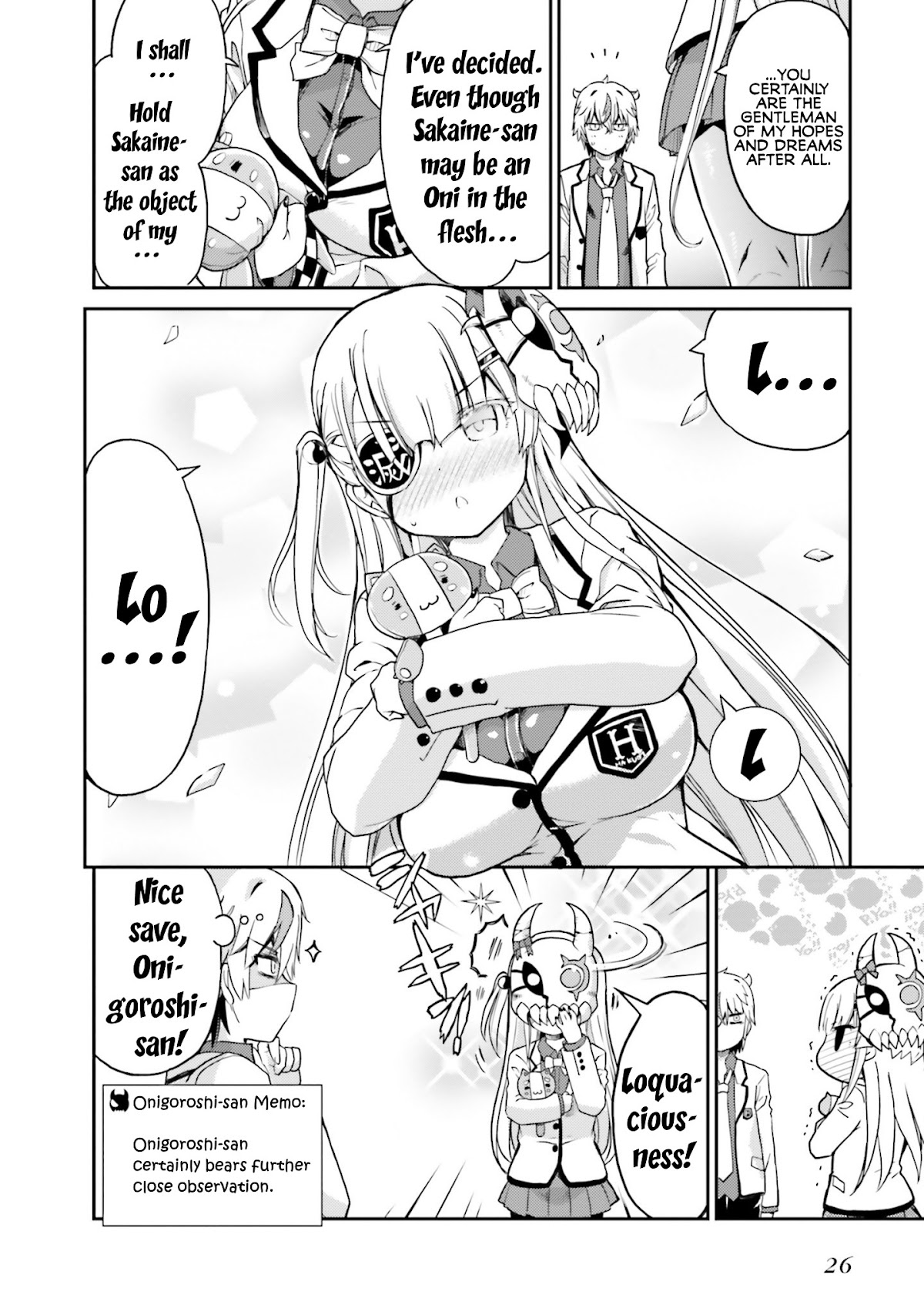 Choroidesuyo Onigoroshi-san! Chapter 1 page 25 - Chapter 1: Onigoroshi-san Who Sits Next to Me