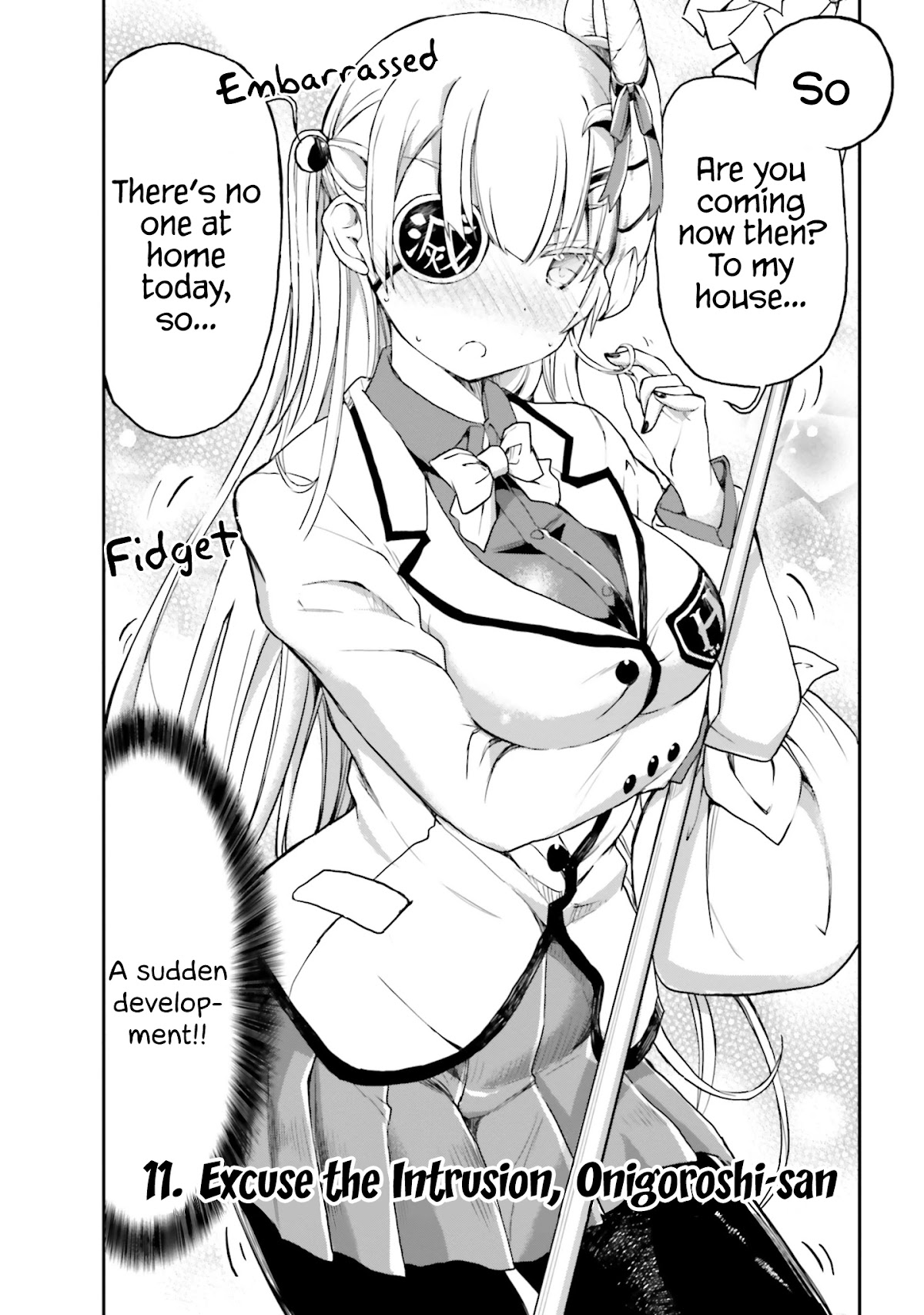 Choroidesuyo Onigoroshi-san! Chapter 11 page 3 - Chapter 11: Excuse the Intrusion, Onigoroshi-san