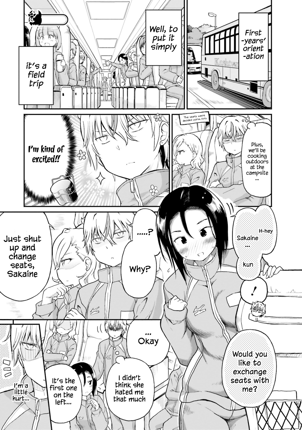 Choroidesuyo Onigoroshi-san! Chapter 13 page 2 - Chapter 13: Carsick Onigoroshi-san