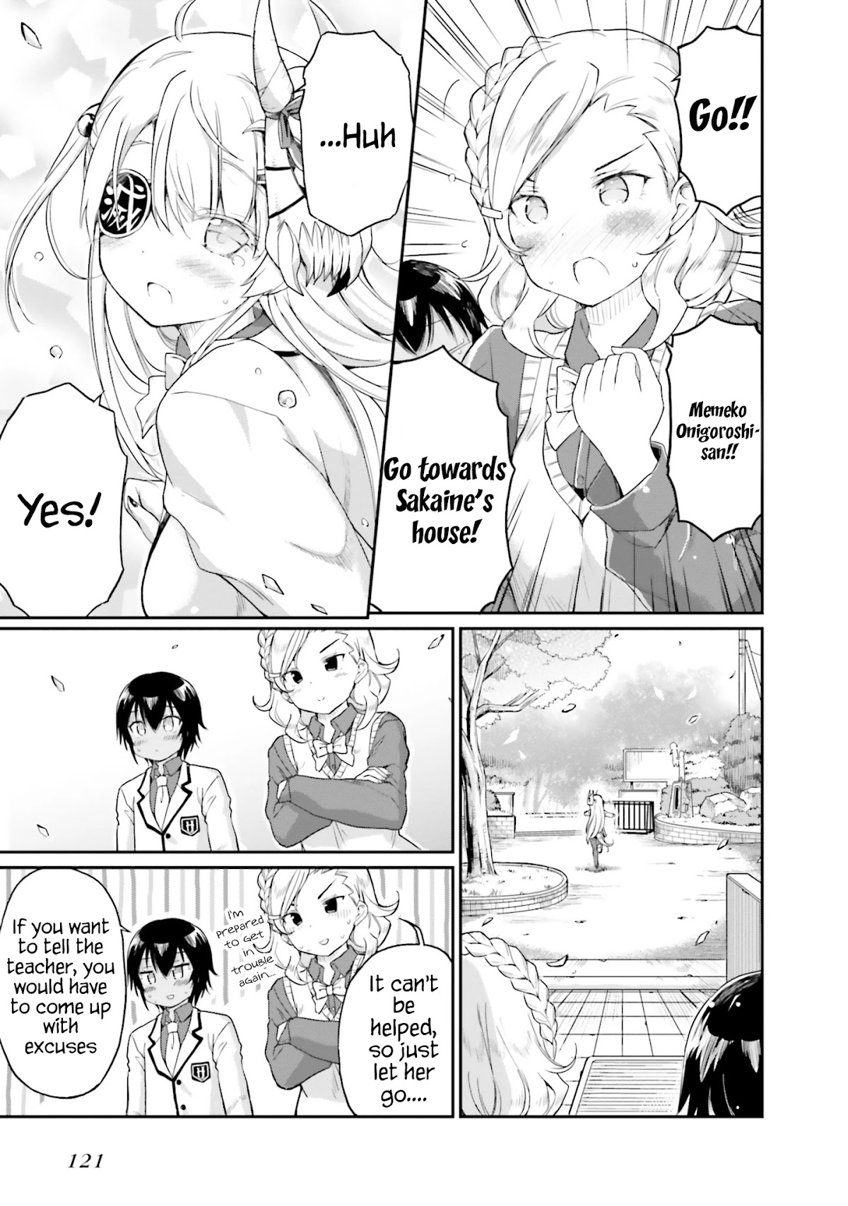 Choroidesuyo Onigoroshi-san! Chapter 14 page 10 - Chapter 14: And I'm Off! Onigoroshi-san