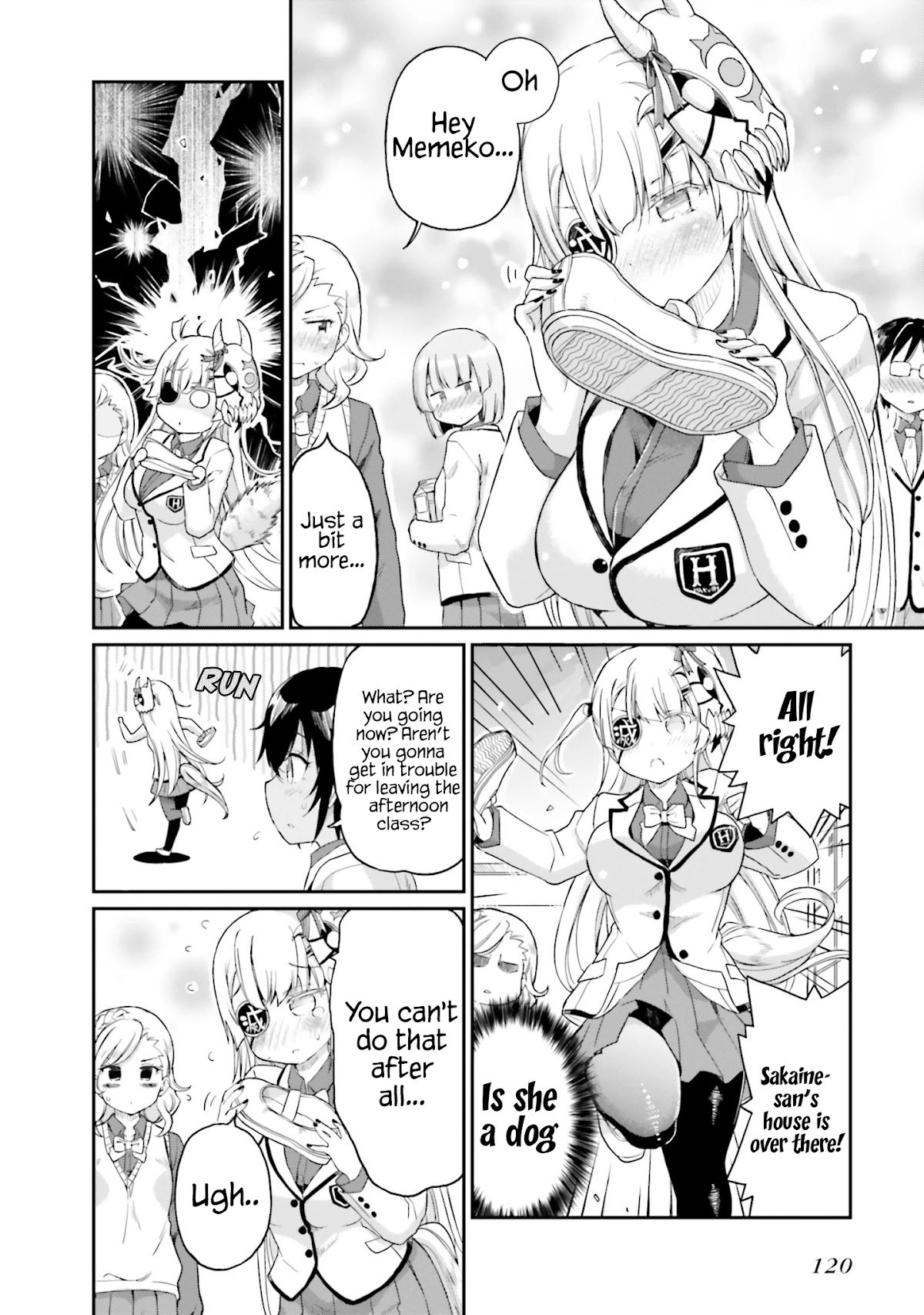 Choroidesuyo Onigoroshi-san! Chapter 14 page 9 - Chapter 14: And I'm Off! Onigoroshi-san
