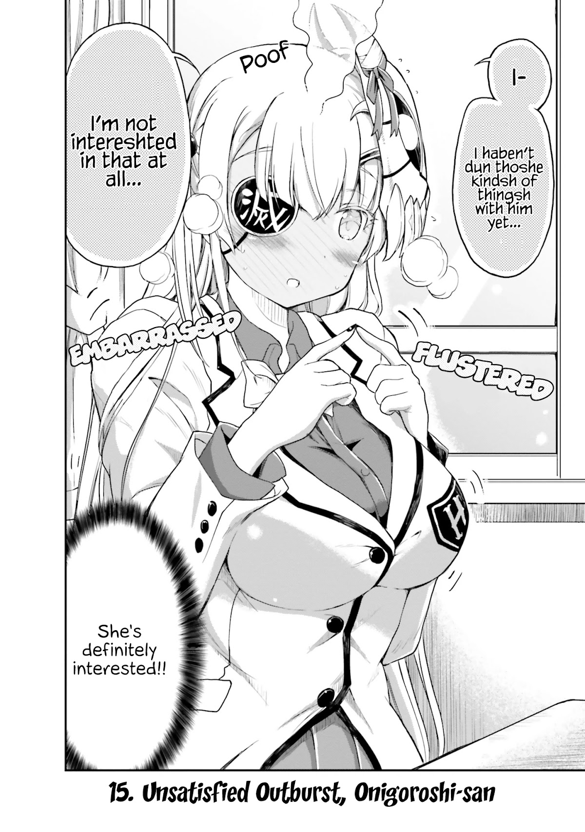 Choroidesuyo Onigoroshi-san! Chapter 15 page 3 - Chapter 15: Unsatisfied Outburst, Onigoroshi-san