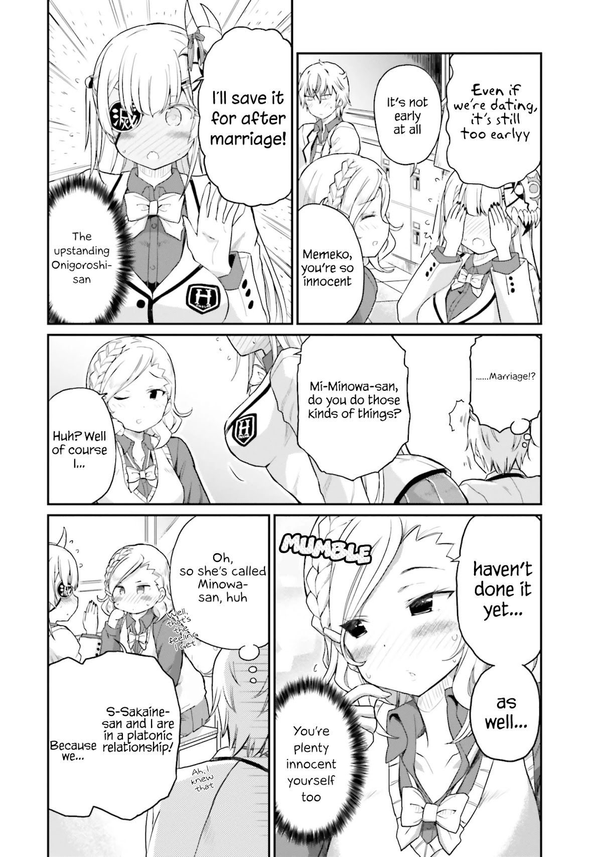 Choroidesuyo Onigoroshi-san! Chapter 15 page 4 - Chapter 15: Unsatisfied Outburst, Onigoroshi-san