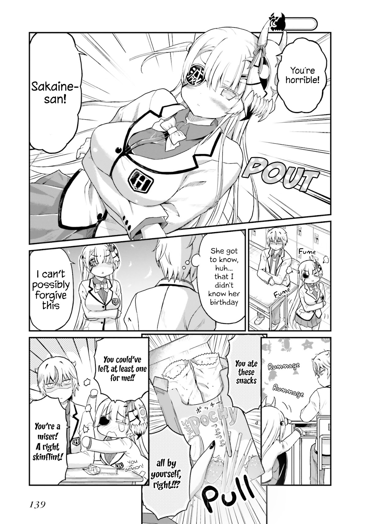 Choroidesuyo Onigoroshi-san! Chapter 15 page 8 - Chapter 15: Unsatisfied Outburst, Onigoroshi-san
