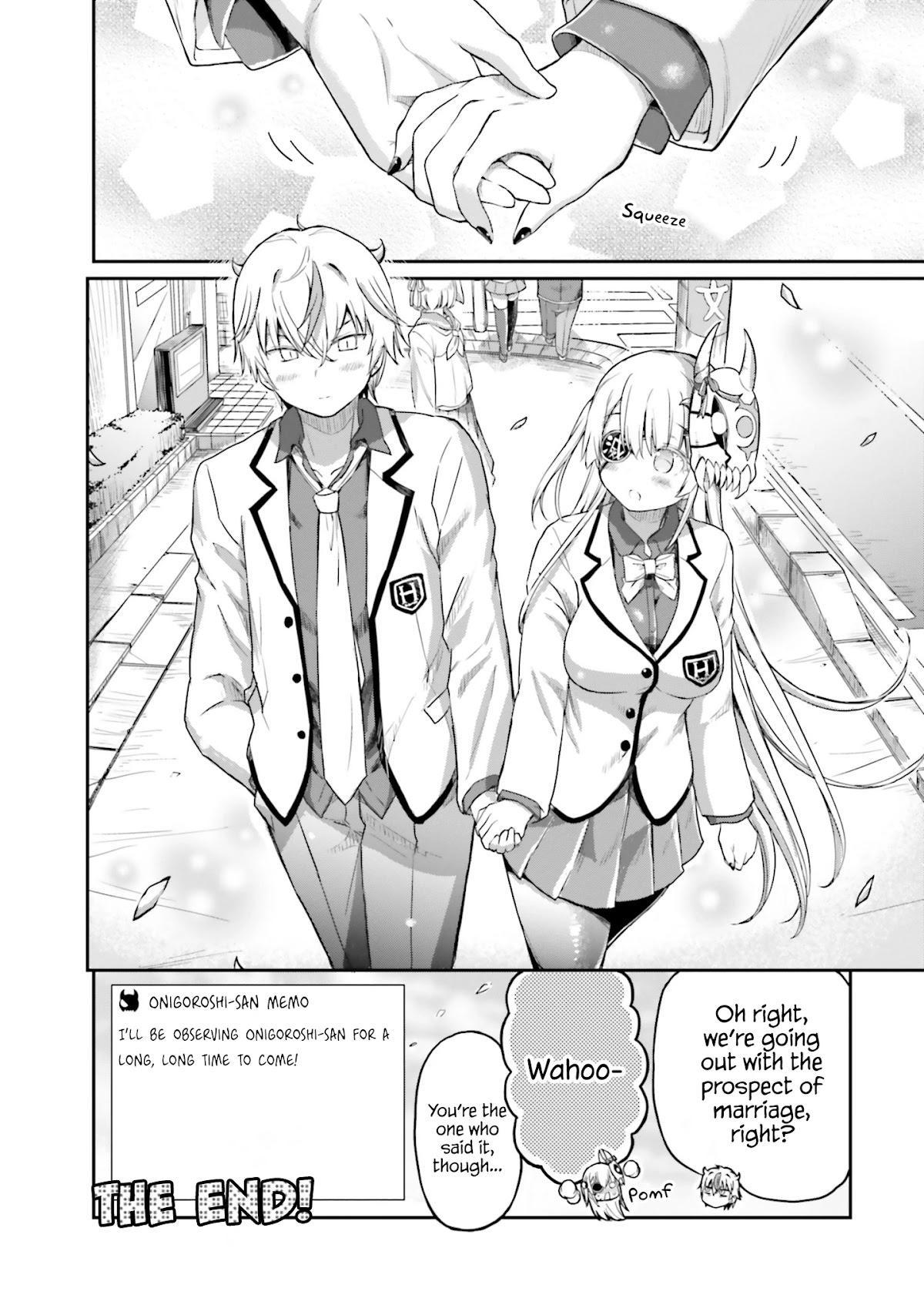 Choroidesuyo Onigoroshi-san! Chapter 16 page 23 - Chapter 16: My Girlfriend is Onigoroshi-san [END]