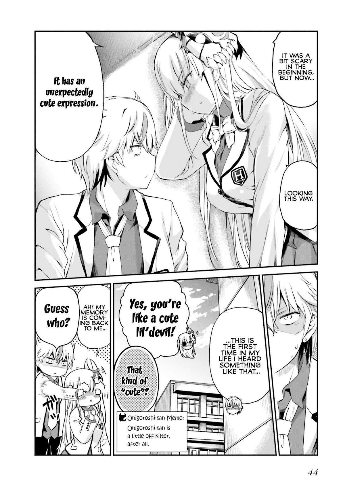 Choroidesuyo Onigoroshi-san! Chapter 2 page 16 - Chapter 2: Onigoroshi-san, from the Rear