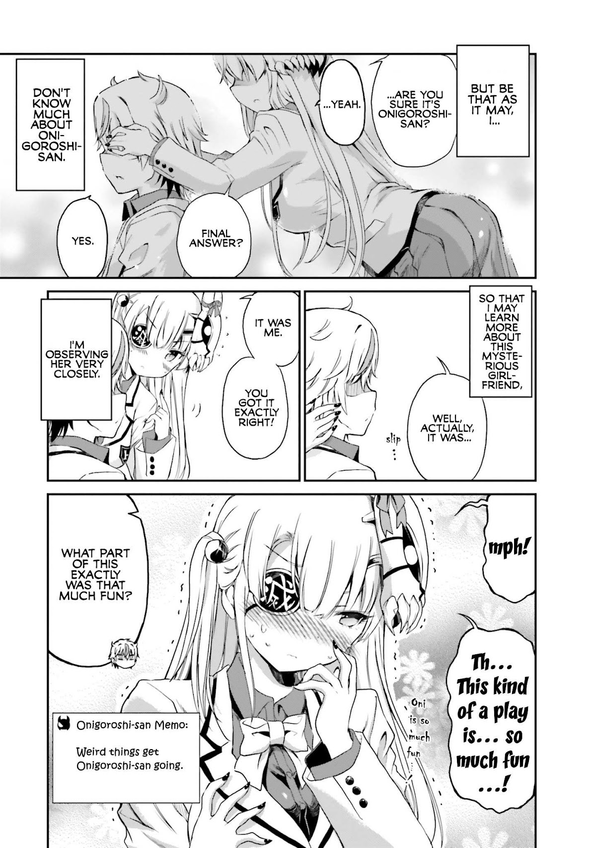 Choroidesuyo Onigoroshi-san! Chapter 2 page 3 - Chapter 2: Onigoroshi-san, from the Rear