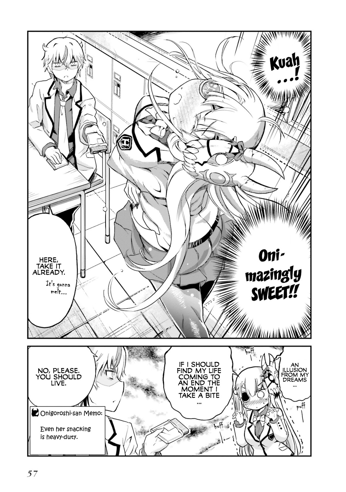 Choroidesuyo Onigoroshi-san! Chapter 3 page 11 - Chapter 3: Onigoroshi-san, in Defeat